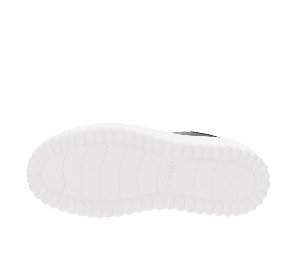 Sneaker Platform Nera con Cuore Barocco - Tua by Braccialini